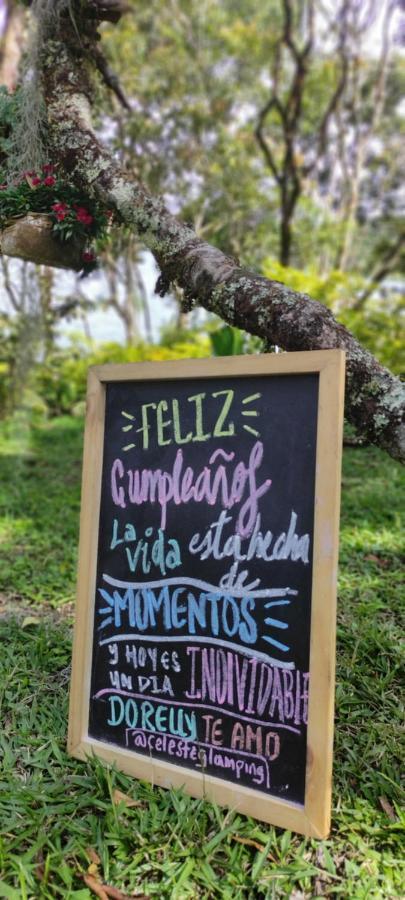 Hotel Celeste Glamping Guatapé Exteriér fotografie